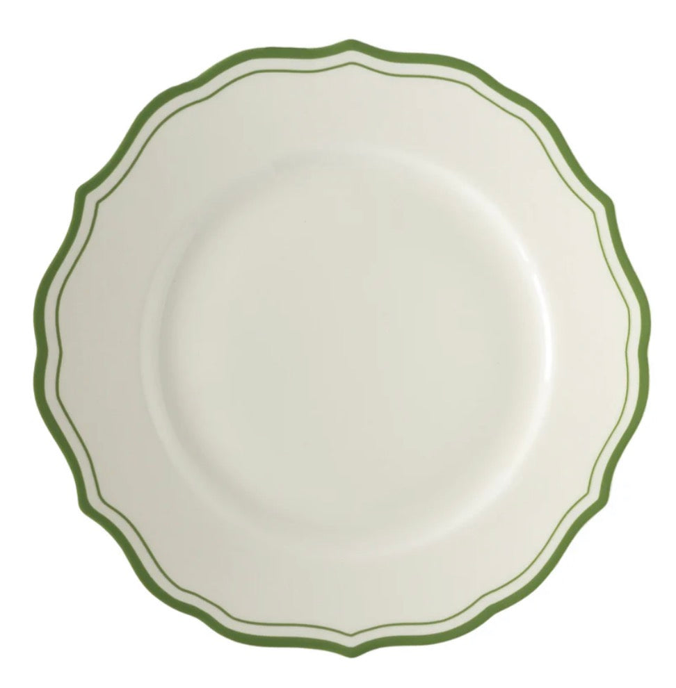 Green Icing on the Cake Dinner Plate