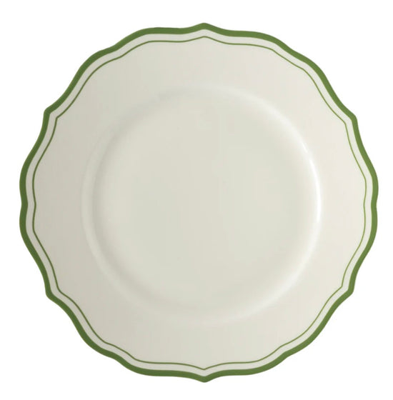 Green Icing on the Cake Dinner Plate