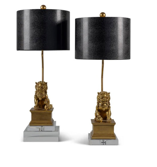 Set of 2 Dynasty Accent Lamps
