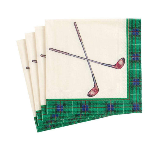Golfing Paper Cocktail Napkins