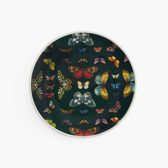 Botanic Garden Harmony Accents Green 8.5 Inch Coupe Plate