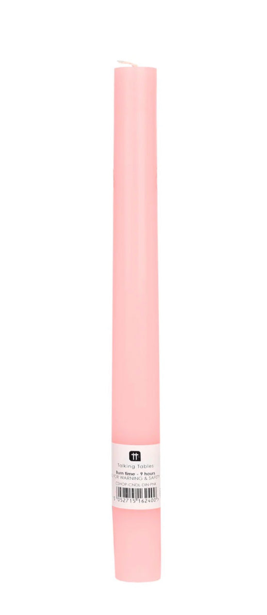 Pink Dinner Candles