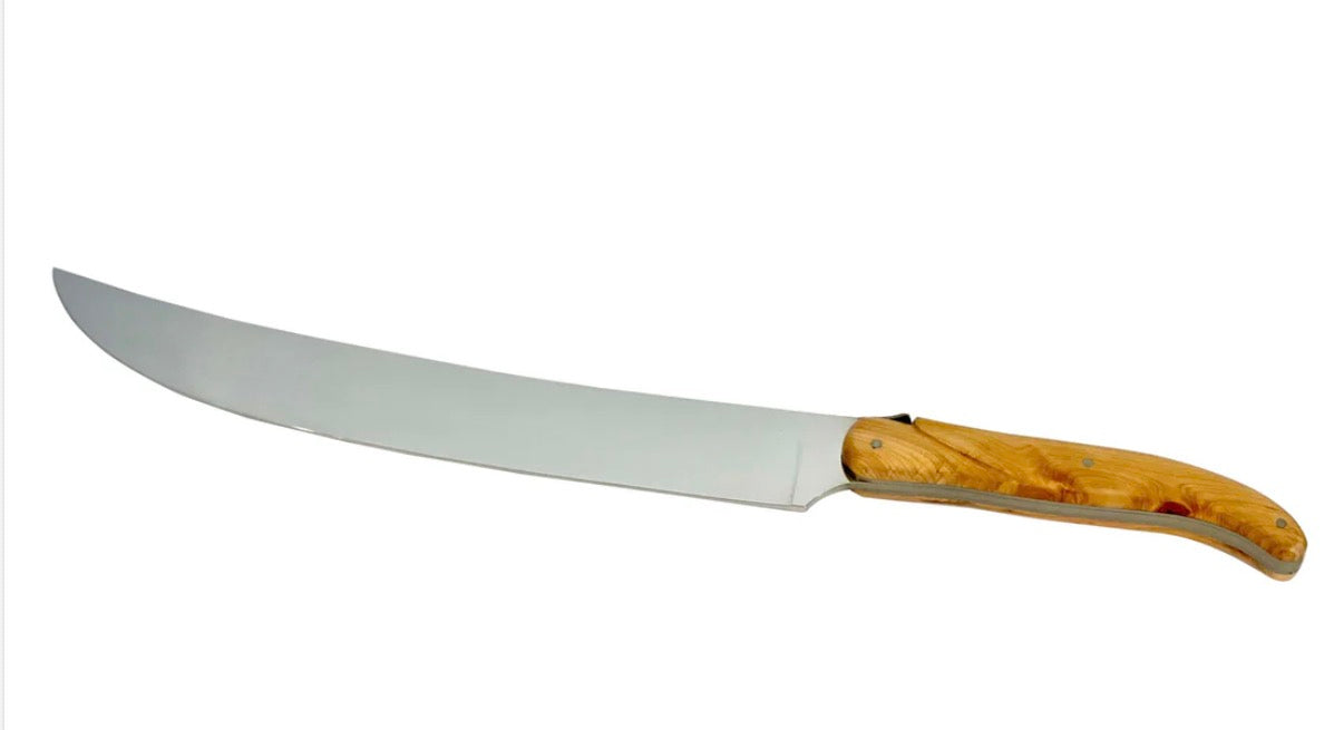 Laguiole en Aubrac Champagne Saber with Juniper Wood Handle