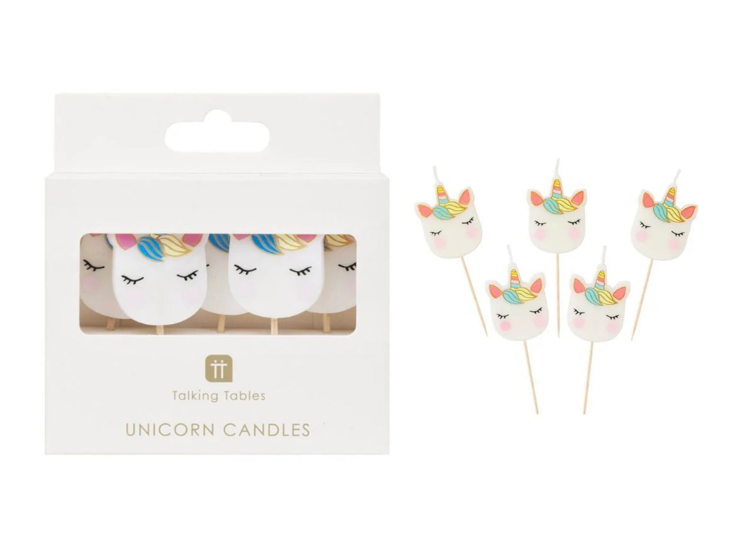 Unicorn Birthday Candles