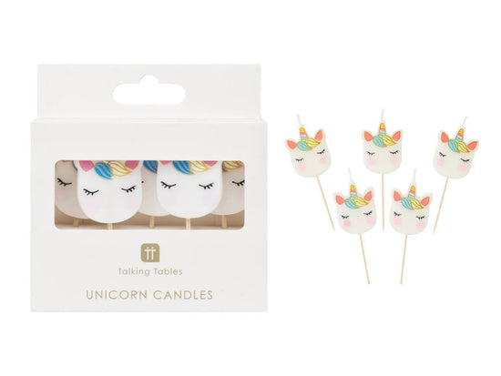 Unicorn Birthday Candles