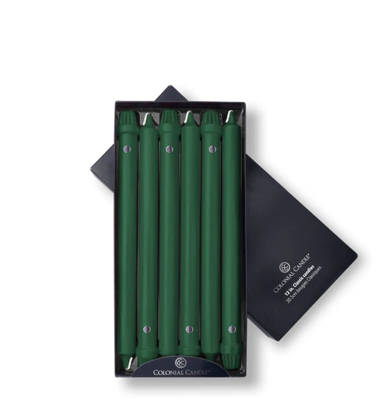Evergreen UnscentedClassic Taper Candle