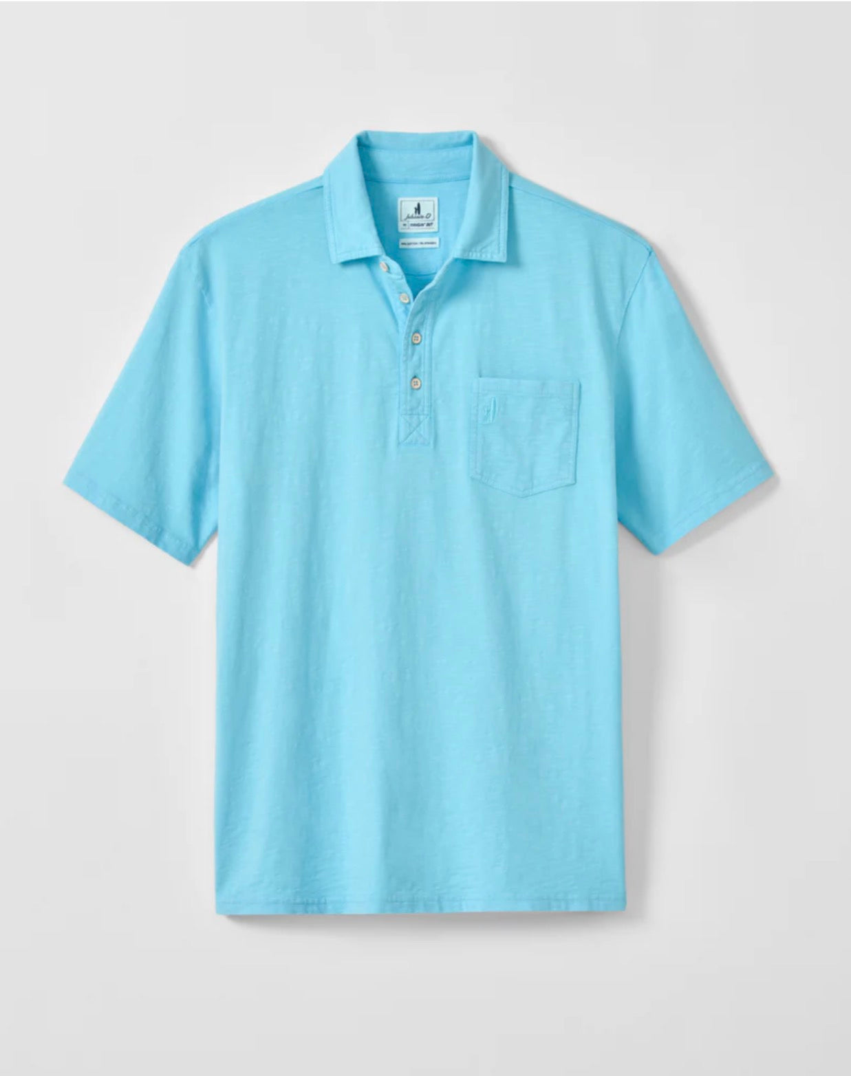 Original 4-Button Polo - Coastal Wash