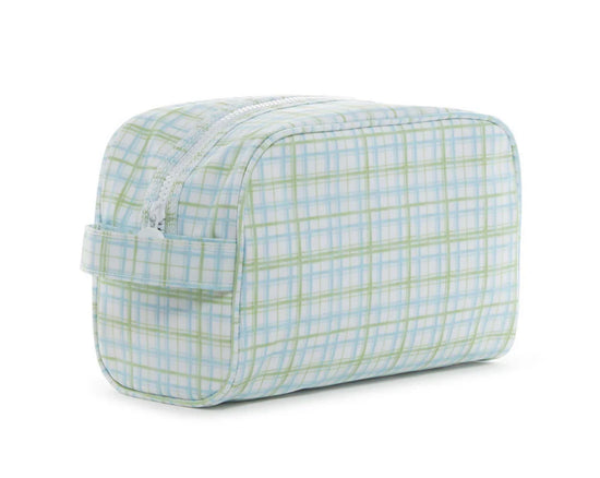 TRVL Stowaway Toiletry Bag- Classic Plaid