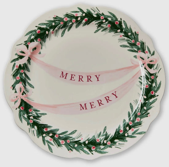 Very Merry Round Platter