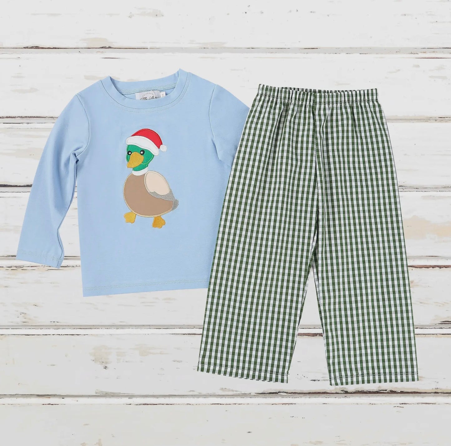 Boys Mallard Duck Santa Set