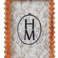 Marbled Resin & Glass Spindle Frames