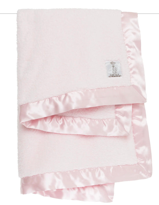 Little Giraffe Chenille Baby Blanket