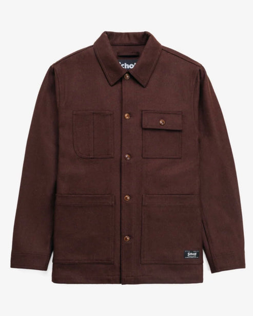 Schott Wool Blend Chore Jacket