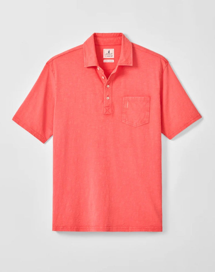 Original 4-Button Polo - Coastal Wash