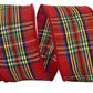 PLAID TRADITIONS DELUXE WIRED EDGE RIBBON