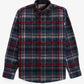 PLAID COTTON FLANNEL WORK SHIRT
