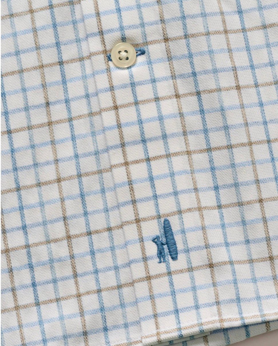 Everyday Performance Button Down Shirt - Paddock Tattersall