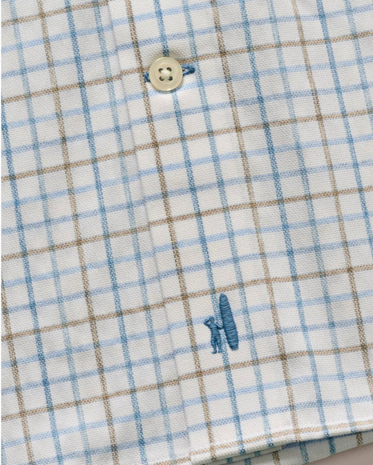Everyday Performance Button Down Shirt - Paddock Tattersall