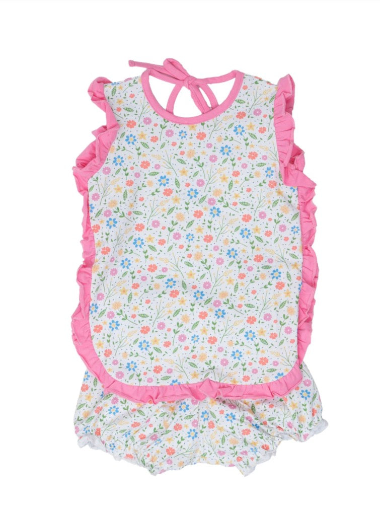 Nancy Petite Floral Bloomer Set