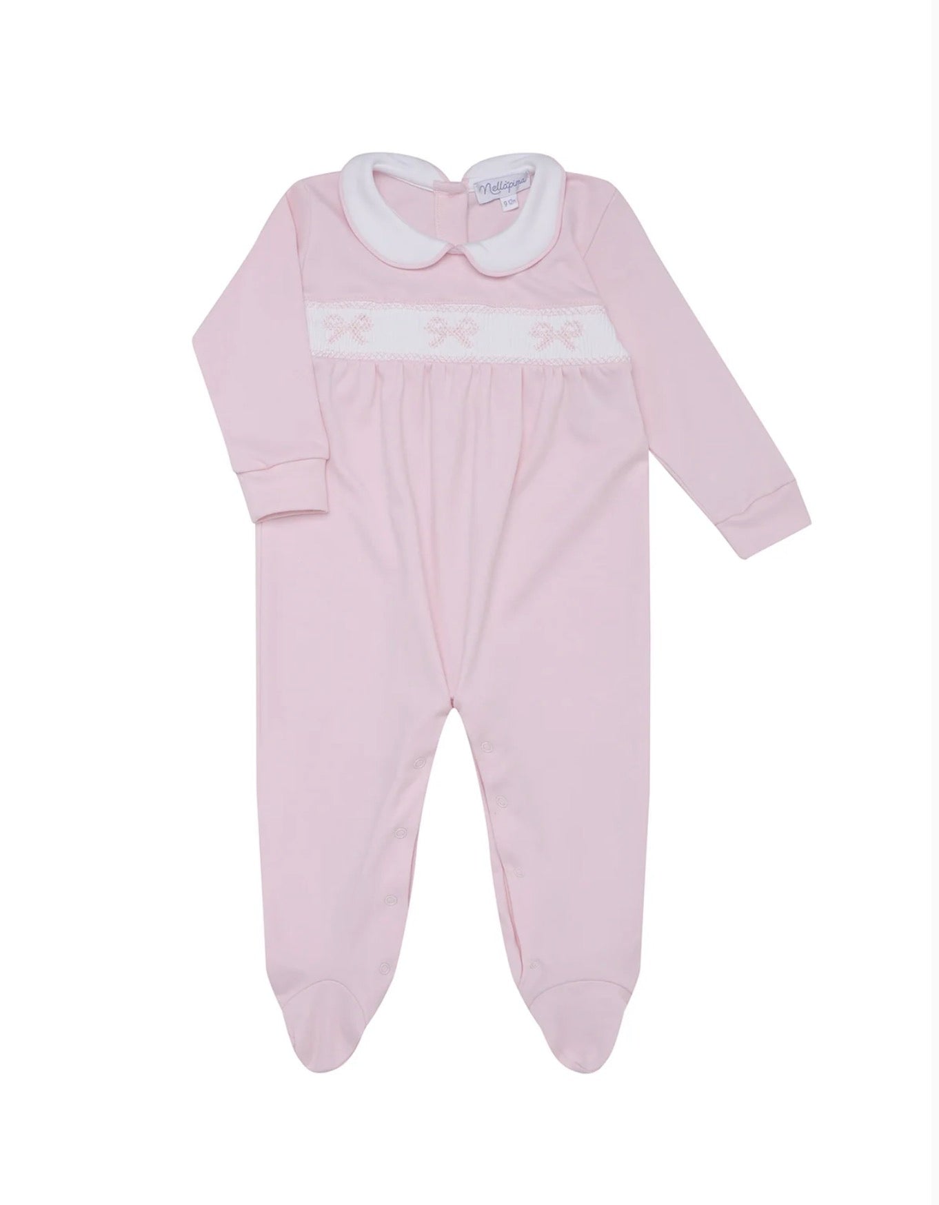 Bow Smocked Footie