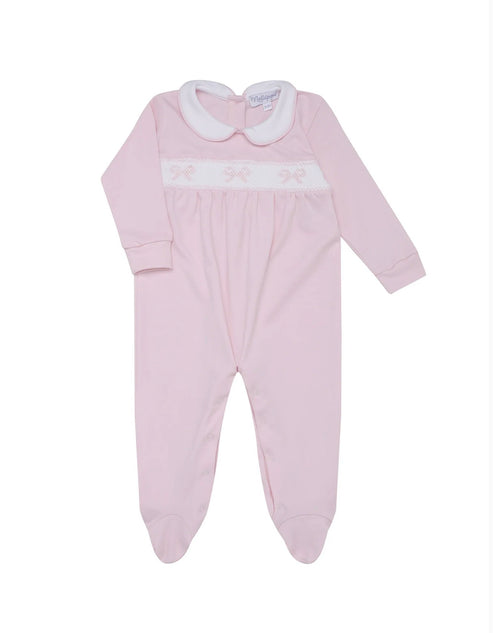 Bow Smocked Footie