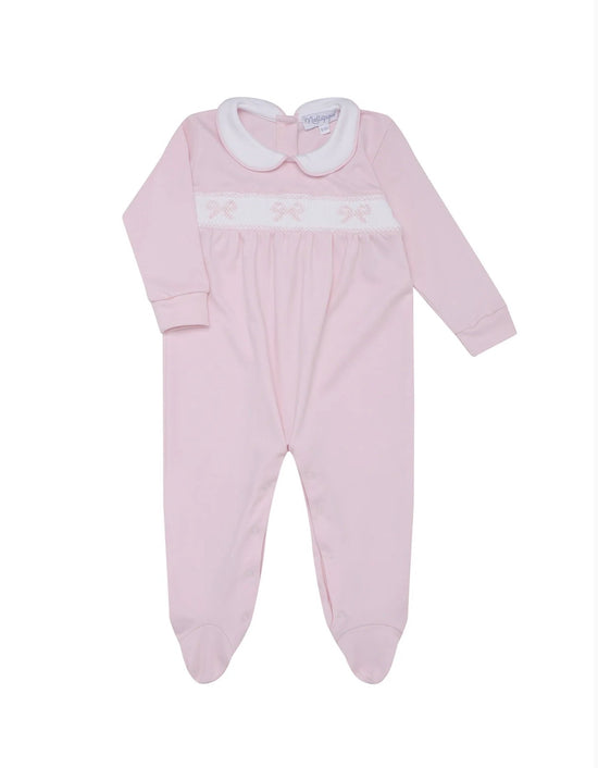 Bow Smocked Footie