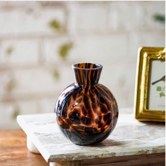 Brown Speckle Bouquet Vase