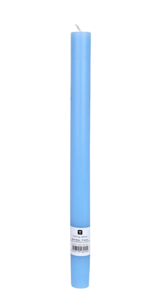 Blue Dinner Candles