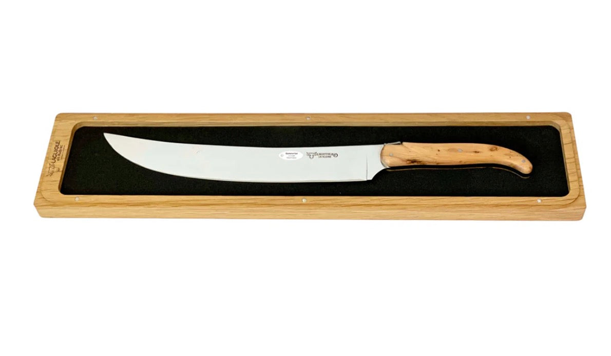 Laguiole en Aubrac Champagne Saber with Juniper Wood Handle