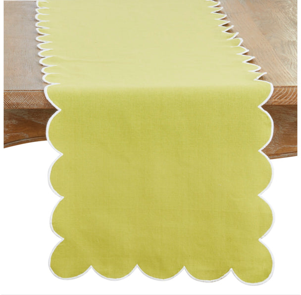 Scalloped Runner 16” x 72”