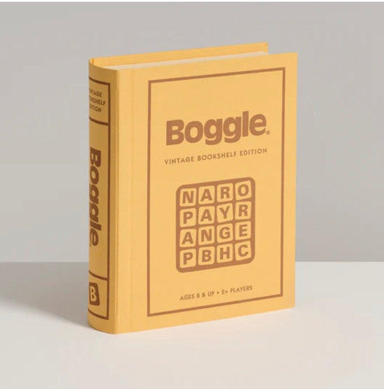 BOGGLE VINTAGE BOOKSHELF EDITION