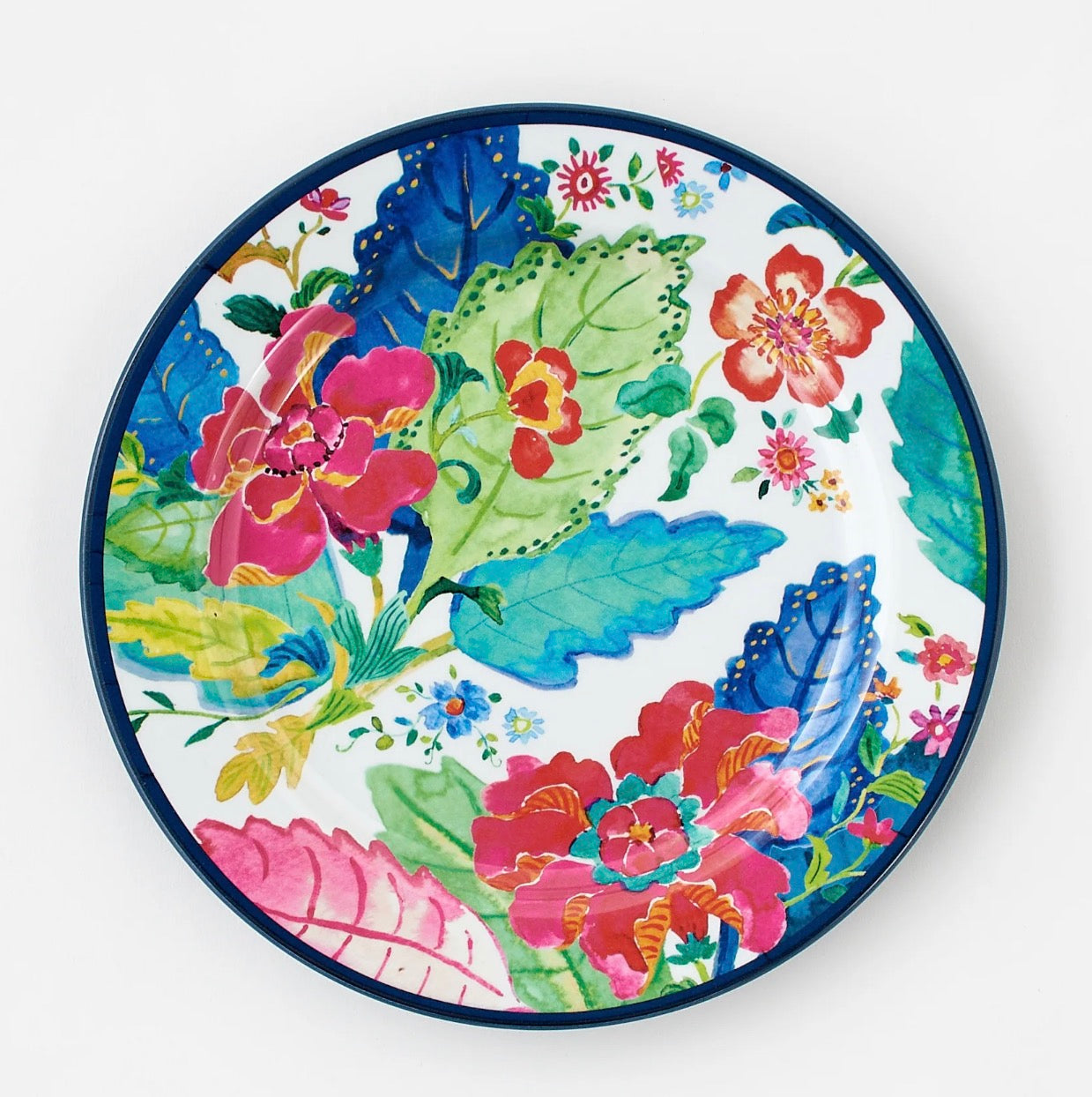 Tobacco Leaf "Enamel" Plate