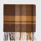 Kinvara Wool check scarf