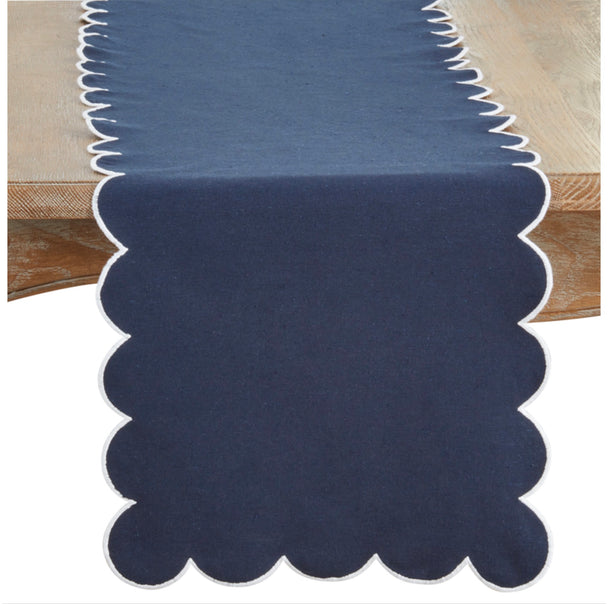 Scalloped Runner 16” x 72”