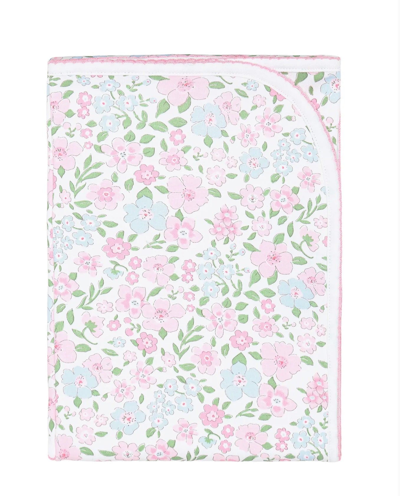 English Garden Receiving Blanket