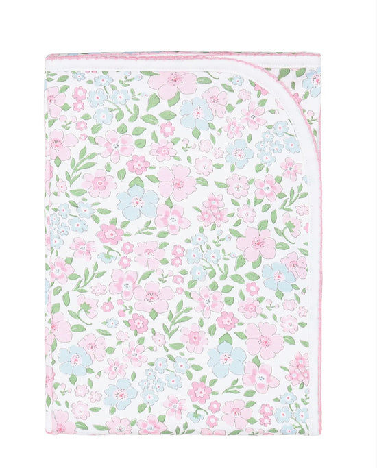 English Garden Receiving Blanket
