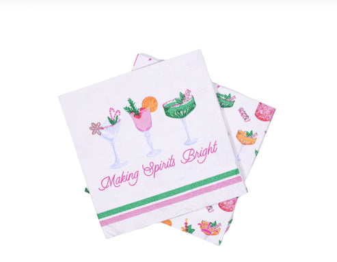 Making Spirits Bright Cocktail Napkins