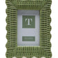 Green Wicker Picture Frame