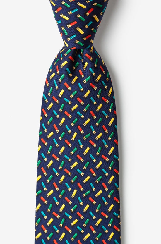 The Buck Starts Here-Buck Shot Bullet Tie