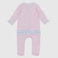 Magnolia Baby Scoops of Fun Appliqué Ruffle Zip Footie