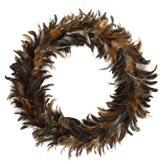 Schlappen Feather Wreath
