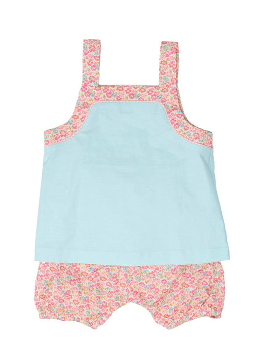 Heidi Pink Floral Short Set