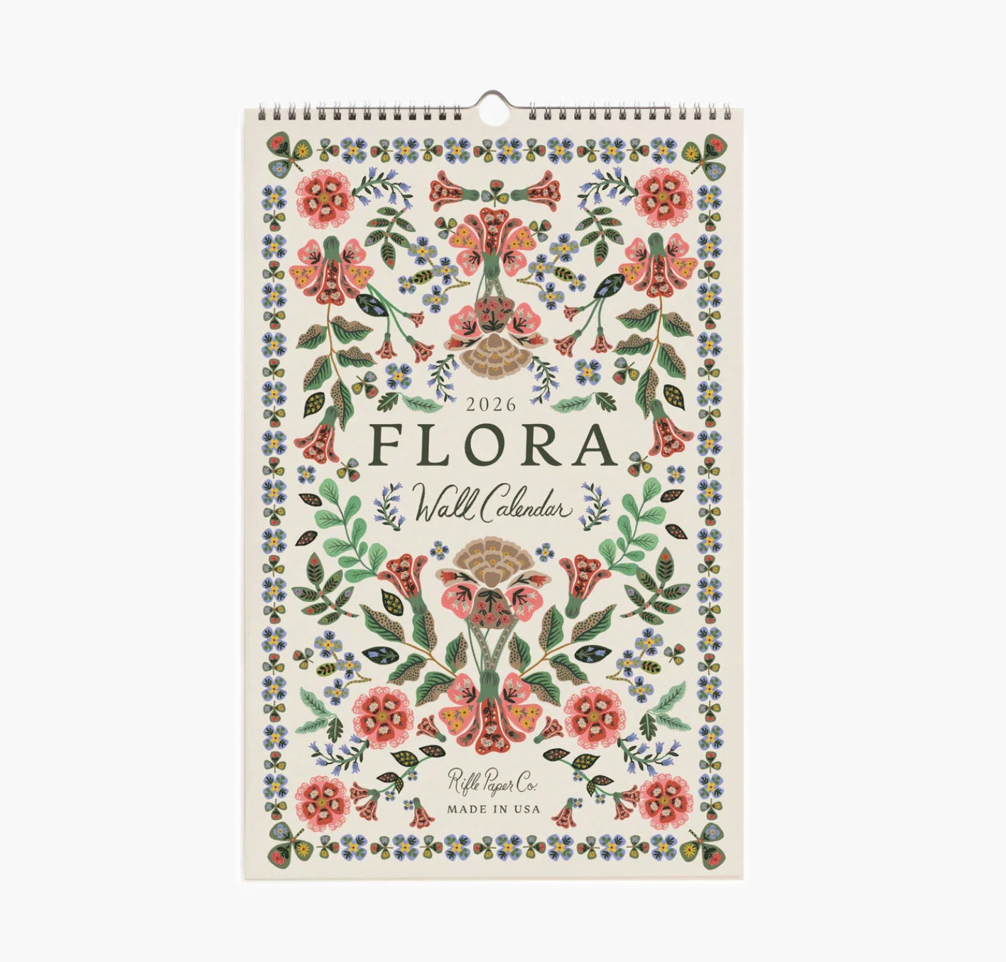 2026 Flora Wall Calendar