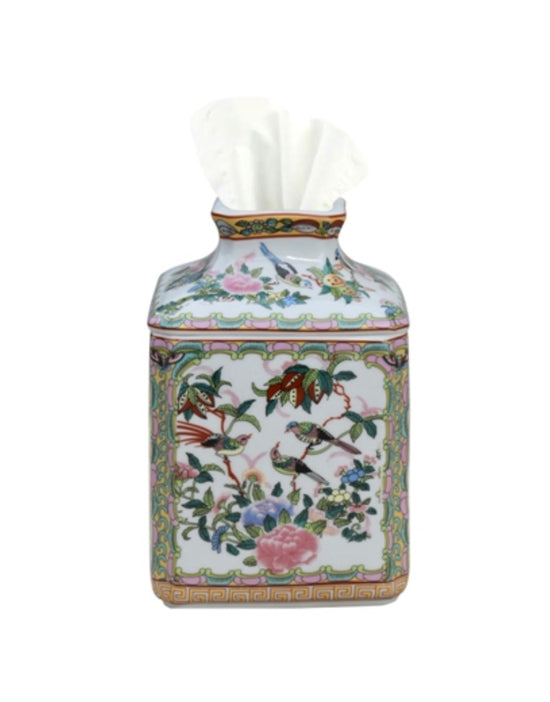 Rose Canton Tissue Box