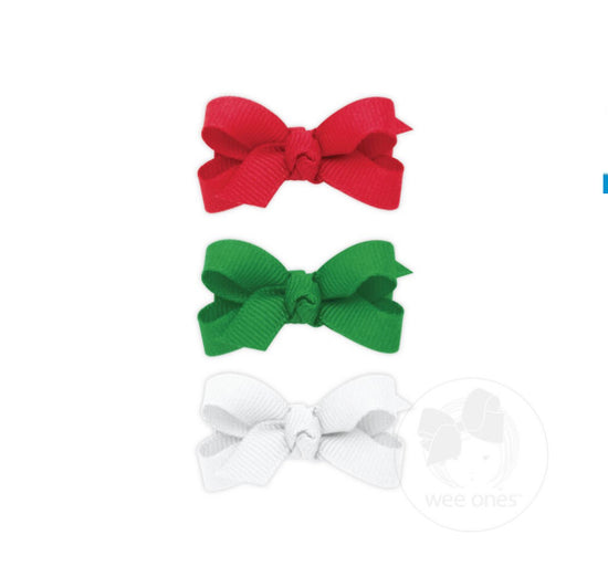 Holiday Multipack Baby Grosgrain Bows Knot Wrap