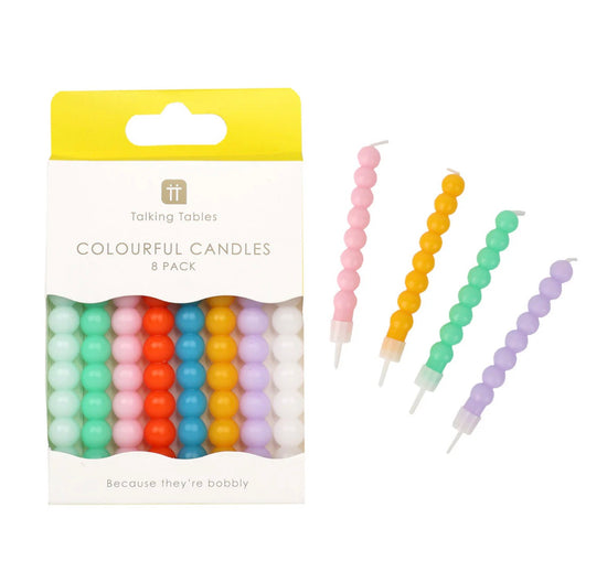 Bobble Birthday Candles