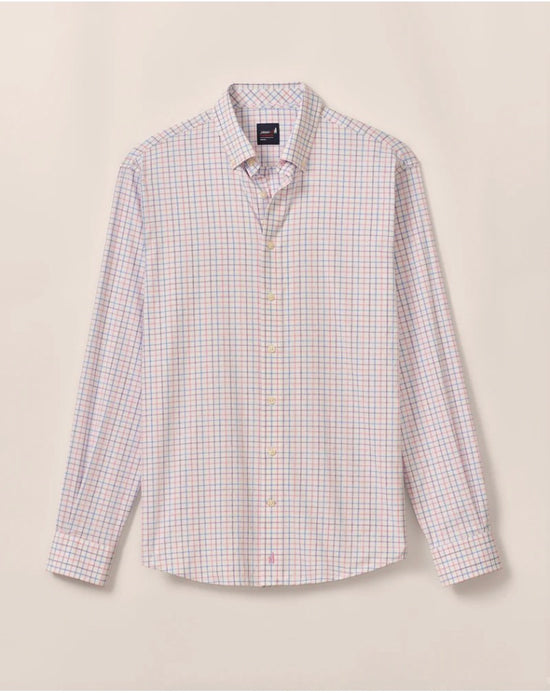 Everyday Performance Button Down Shirt - Paddock Tattersall