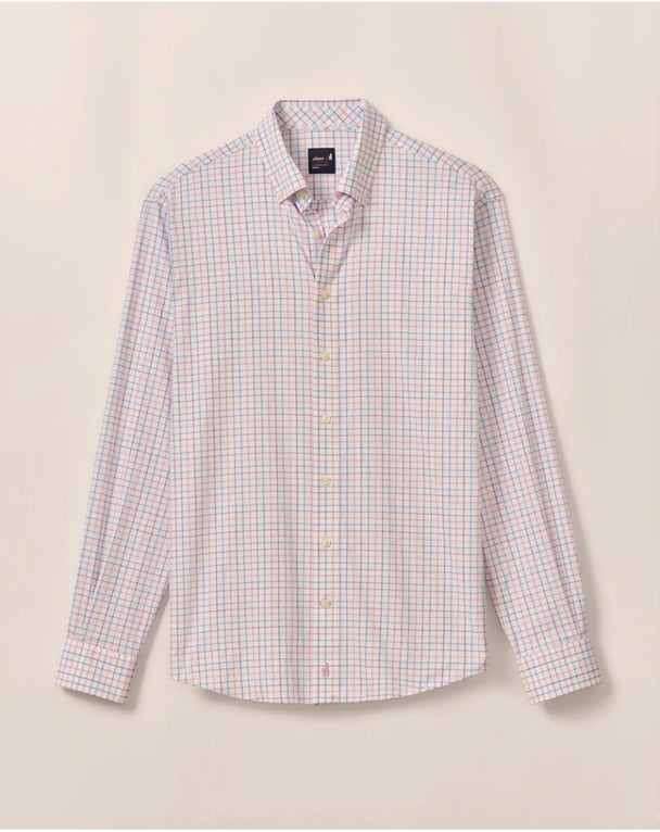 Everyday Performance Button Down Shirt - Paddock Tattersall