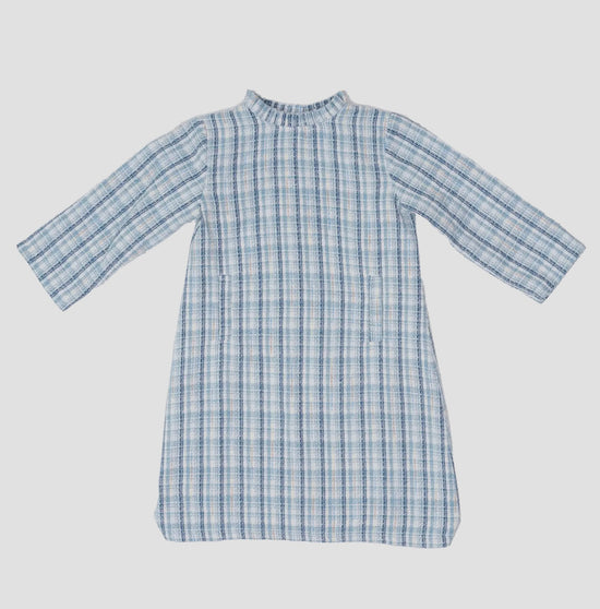 Kate Blue Tweed Dress