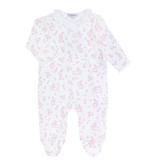 Bunny Toile Crossover Pink